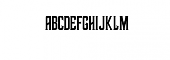 Brown.otf Font UPPERCASE