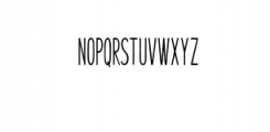 brittaniasans.ttf Font UPPERCASE