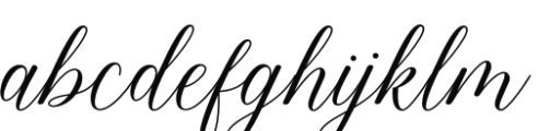 Brithney Script Regular Font LOWERCASE