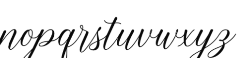 Brithney Script Regular Font LOWERCASE