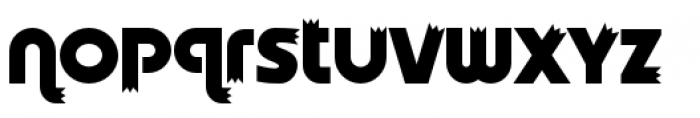 Brute Font LOWERCASE