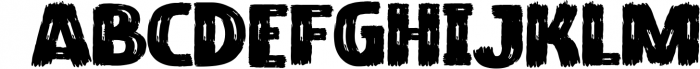 BRUSHA Font LOWERCASE