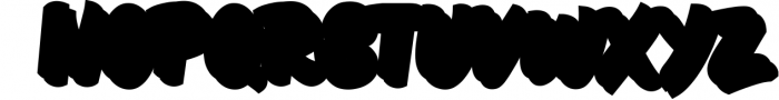 BRUSHILL - Handbrush Font Font UPPERCASE