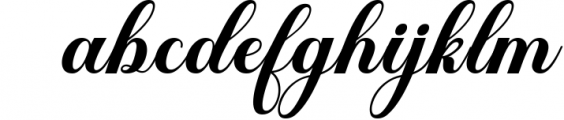 Brailganta Script 1 Font LOWERCASE