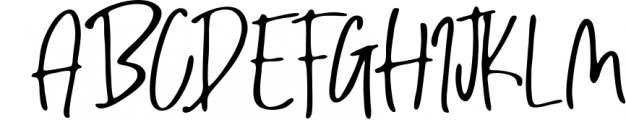Brangko | A Handwritten Font Font UPPERCASE