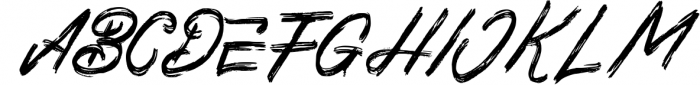 Braser | Grunge Brush Typeface Font UPPERCASE