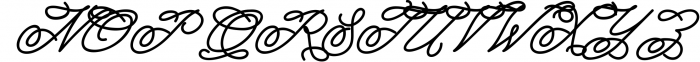 Bratayudha - Monoline Script Font UPPERCASE