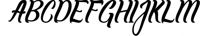 Brenday 1 Font UPPERCASE