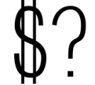 Brendon Sans Serif Typeface 1 Font OTHER CHARS