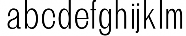 Brendon Sans Serif Typeface 1 Font LOWERCASE