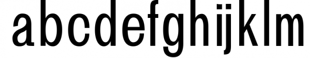 Brendon Sans Serif Typeface Font LOWERCASE