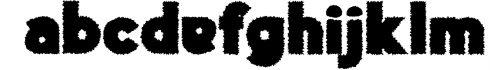 Brewok Distorted Font Font LOWERCASE