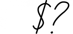 Brian Strait - Signature Font Font OTHER CHARS