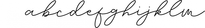Brian Strait - Signature Font Font LOWERCASE