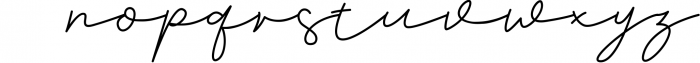 Brian Strait - Signature Font Font LOWERCASE