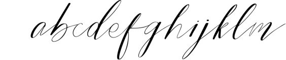 Bride Style - Modern Calligraphy Font LOWERCASE