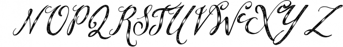 BrideChalk Typeface Font UPPERCASE