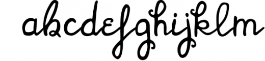 Bridgette script font & Woodland doodles Font LOWERCASE