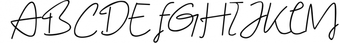 Brigham Signature Script Font UPPERCASE