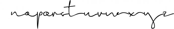 Brigham Signature Script Font LOWERCASE