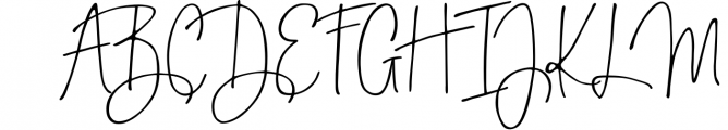 Bright side signature script font+ logos Font UPPERCASE