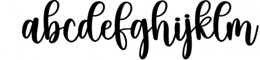 Brightness Christmas - New Calligraphy Font Font LOWERCASE