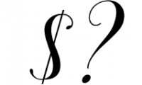Brignola Elegant Calligraphy 1 Font OTHER CHARS