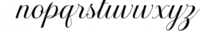 Brignola Elegant Calligraphy 1 Font LOWERCASE