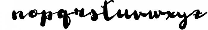 Brioche - Bold Script Typeface 1 Font LOWERCASE