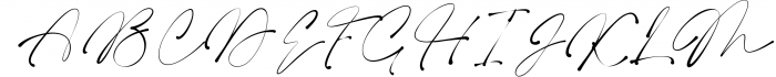 British Hanwritten font with 40 eps illustration . Font UPPERCASE