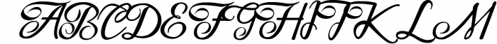 Brittania Modern Handwritten Font UPPERCASE