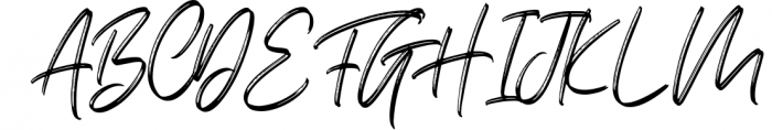 Brokllyng Brush Signature 1 Font UPPERCASE