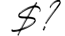 Brokllyng Brush Signature 2 Font OTHER CHARS