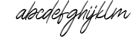 Brokllyng Brush Signature 2 Font LOWERCASE