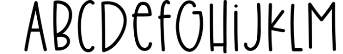Brolly Fight, an off kilter font Font LOWERCASE