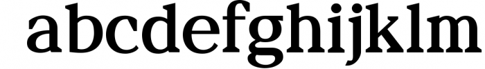 Bronela - Fashionable Serif 1 Font LOWERCASE
