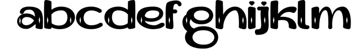 Brown Rockis 3 Font LOWERCASE