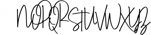 Brush Wayne Signature and Sans Font UPPERCASE