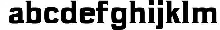 Brycen Serif Premium Font Family 4 Font LOWERCASE