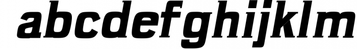 Brycen Serif Premium Font Family 5 Font LOWERCASE