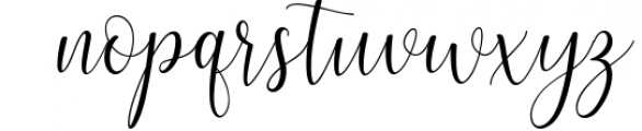 brillyo script 1 Font LOWERCASE