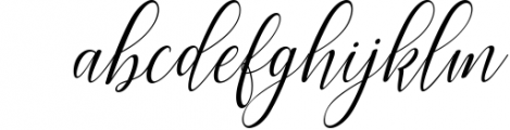 brillyo script Font LOWERCASE