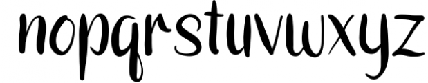brushgyo typeface 1 Font LOWERCASE