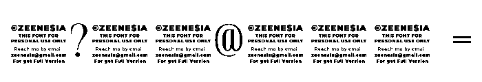 BRANCH - For Personal Use Only Font OTHER CHARS