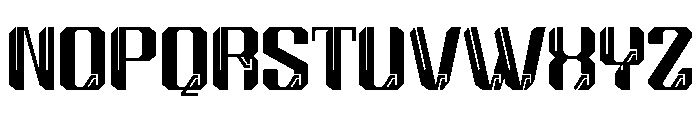 BREKGUtrial Regular Font UPPERCASE