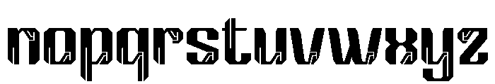 BREKGUtrial Regular Font LOWERCASE
