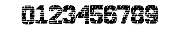 BRICK WALL Font OTHER CHARS