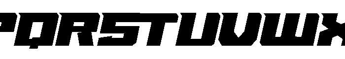 BRIGDE RACE Regular Font LOWERCASE