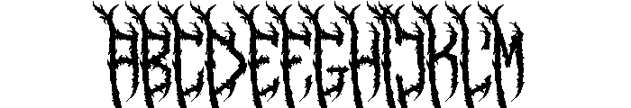 BRISICK Font UPPERCASE