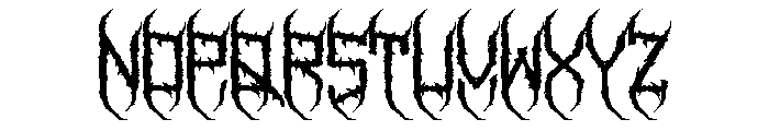 BRISICK Font LOWERCASE